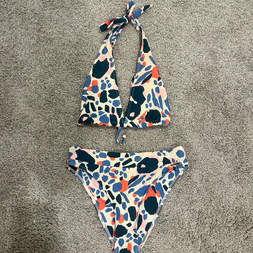 Blackbough Vibrant Pattern Bikini Set - image 4